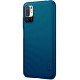 Husa protectie spate din plastic albastru pentru Redmi Note 10 5G / Poco M3 Pro 5G