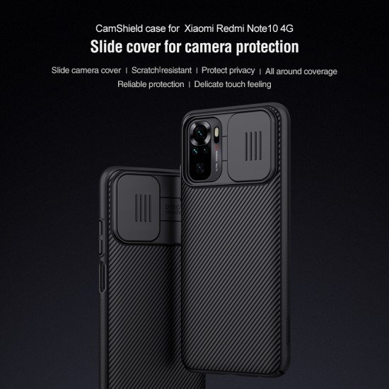 Husa protectie spate si camera foto negru pentru Redmi Note 10