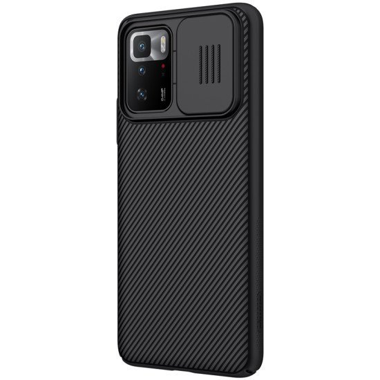 Husa protectie spate si camera foto negru pentru POCO X3 GT 5G