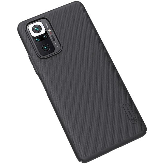Husa protectie spate din plastic negru pentru Redmi Note 10 Pro
