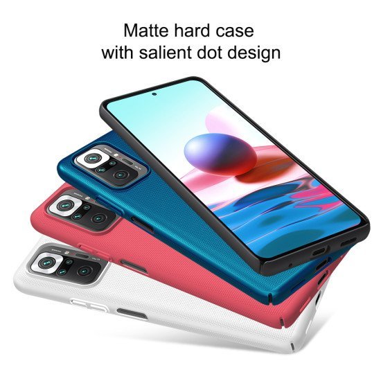 Husa protectie spate din plastic albastru pentru Redmi Note 10 Pro Husa protectie spate din plastic albastru pentru Redmi Note 10 Pro