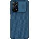 Husa protectie spate si camera foto albastru pentru Redmi Note 12 Pro 4G