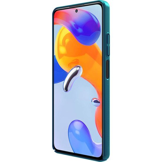 Husa protectie spate din plastic albastru pentru Redmi Note 11 Pro / 11 Pro 5G