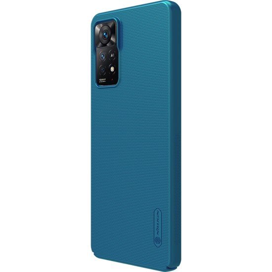Husa protectie spate din plastic albastru pentru Redmi Note 11 Pro / 11 Pro 5G