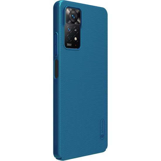 Husa protectie spate din plastic albastru pentru Redmi Note 11 Pro / 11 Pro 5G