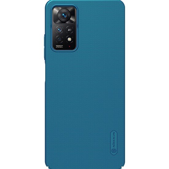 Husa protectie spate din plastic albastru pentru Redmi Note 11 Pro / 11 Pro 5G