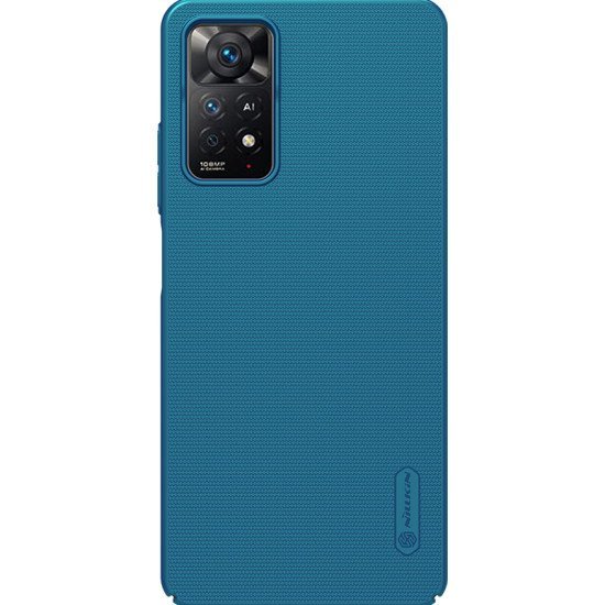 Husa protectie spate din plastic albastru pentru Redmi Note 12 Pro 4G