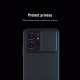 Husa protectie spate si camera foto albastru pentru Redmi Note 12 4G