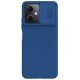Husa protectie spate si camera foto albastru pentru Redmi Note 12 4G