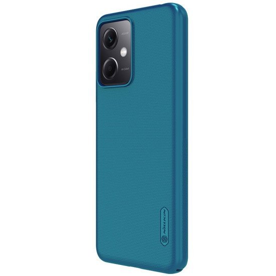 Husa protectie spate din plastic albastru pentru Redmi Note 12 5G / Poco X5 5G