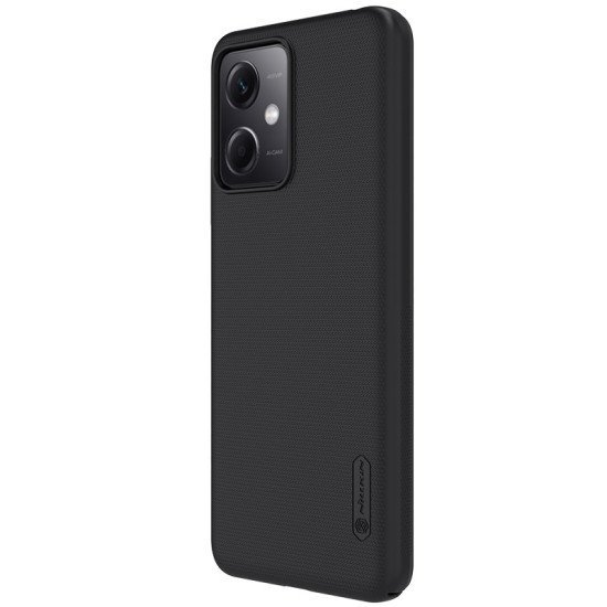 Husa protectie spate din plastic negru pentru Redmi Note 12 5G / Poco X5 5G