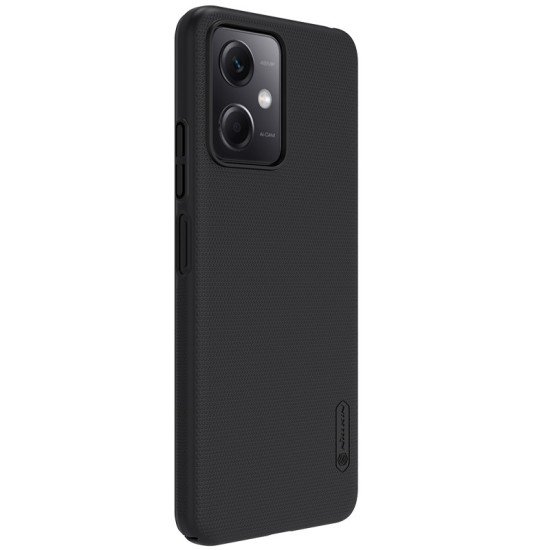 Husa protectie spate din plastic negru pentru Redmi Note 12 5G / Poco X5 5G
