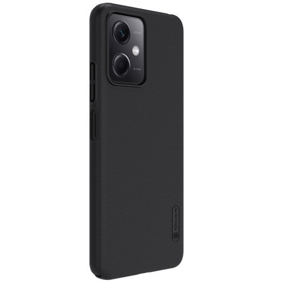 Husa protectie spate din plastic negru pentru Redmi Note 12 5G / Poco X5 5G