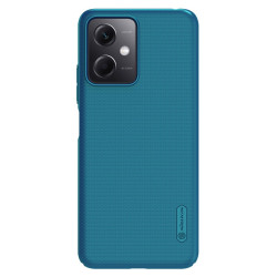 Husa protectie spate din plastic albastru pentru Redmi Note 12 5G / Poco X5 5G