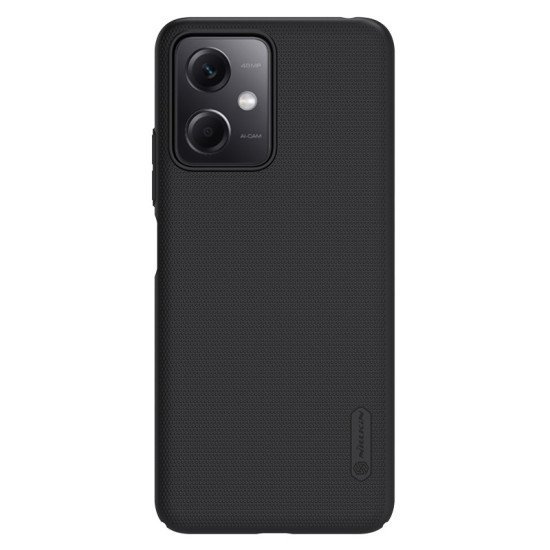 Husa protectie spate din plastic negru pentru Redmi Note 12 5G / Poco X5 5G