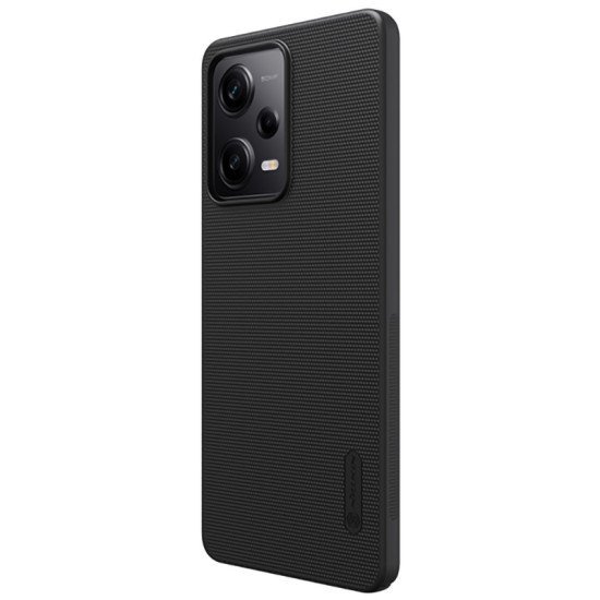 Husa protectie spate din plastic negru pentru Redmi Note 12 Pro 5G / Poco X5 Pro 5G