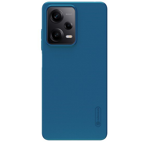 Husa protectie spate din plastic albastru pentru Redmi Note 12 Pro 5G / Poco X5 Pro 5G