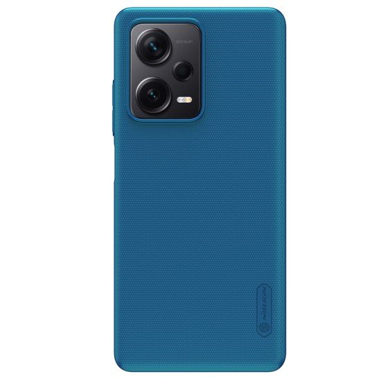 Husa protectie spate din plastic albastru pentru Redmi Note 12 Pro+ 5G