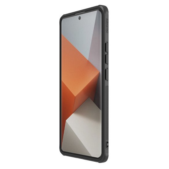 Husa magnetica protectie spate din plastic negru pentru Redmi Note 13 Pro+ 5G