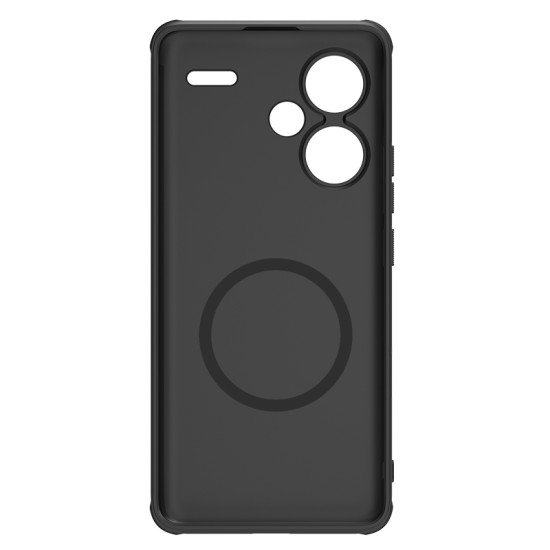 Husa magnetica protectie spate din plastic negru pentru Redmi Note 13 Pro+ 5G