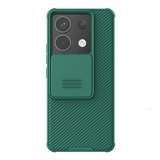 Husa protectie spate si camera foto verde pentru Redmi Note 13 Pro 5G / POCO X6