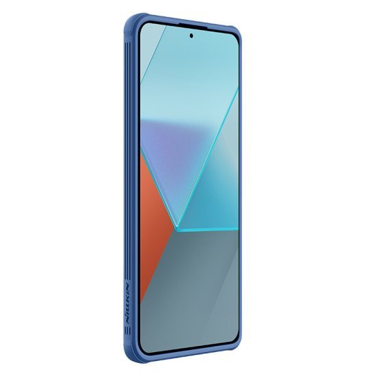 Husa protectie spate si camera foto albastru pentru Redmi Note 13 Pro+ 5G