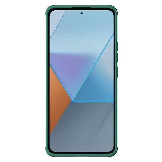 Husa protectie spate si camera foto verde pentru Redmi Note 13 Pro+ 5G