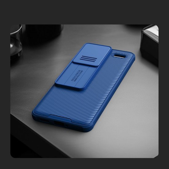 Husa protectie spate si camera foto albastru pentru Redmi Note 13 Pro+ 5G