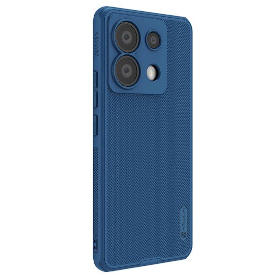 Husa protectie spate din plastic albastru pentru Redmi Note 13 Pro 5G / POCO X6