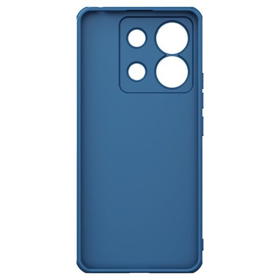 Husa protectie spate din plastic albastru pentru Redmi Note 13 Pro 5G / POCO X6