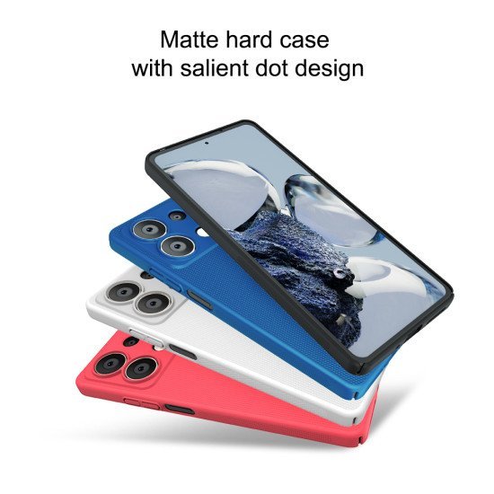 Husa protectie spate din plastic negru pentru Redmi Note 13 5G