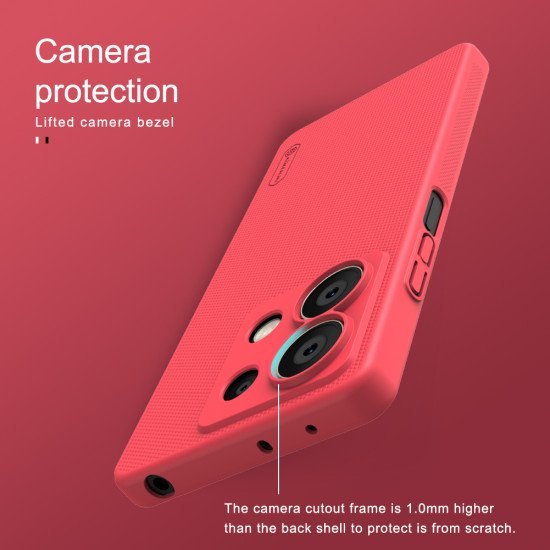 Husa protectie spate din plastic negru pentru Redmi Note 13 5G