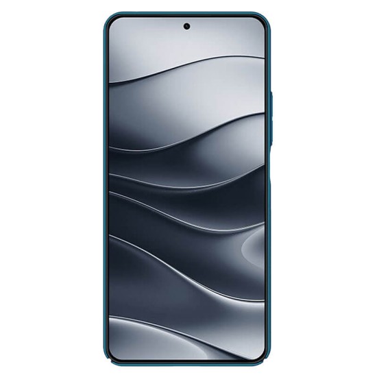 Husa protectie spate din plastic albastră pentru Redmi Note 14 5G Husa protectie spate din plastic albastră pentru Redmi Note 14 5G