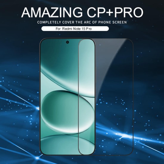 Folie protectie Nillkin CP+Pro din sticla securizata pentru Redmi Note 15 Pro 5G Folie protectie Nillkin CP+Pro din sticla securizata pentru Redmi Note 15 Pro 5G