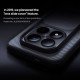 Husa protectie spate si camera foto transparentă neagră pentru Redmi Note 15 Pro 5G