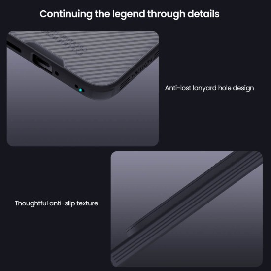 Husa protectie spate si camera foto transparentă neagră pentru Redmi Note 15 Pro 5G