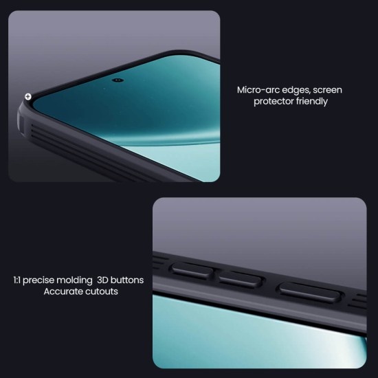 Husa protectie spate si camera foto transparentă neagră pentru Redmi Note 15 Pro 5G