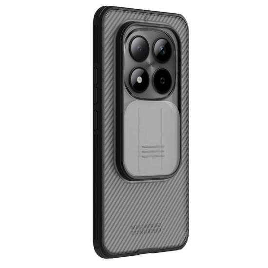 Husa protectie spate si camera foto transparentă neagră pentru Redmi Note 15 Pro 5G Husa protectie spate si camera foto transparentă neagră pentru Redmi Note 15 Pro 5G