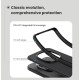 Husa magnetica protectie spate din plastic neagră pentru Redmi Note 15 Pro+ / Poco M8 Pro 5G