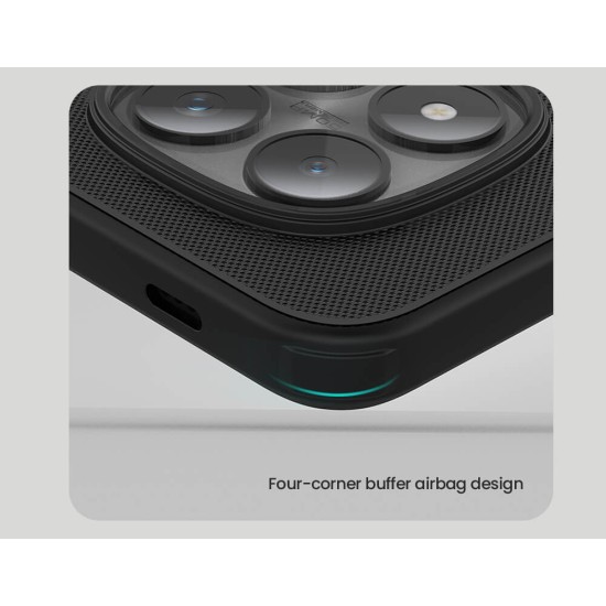 Husa magnetica protectie spate din plastic neagră pentru Redmi Note 15 Pro+ / Poco M8 Pro 5G