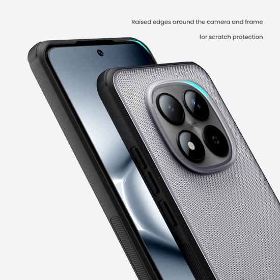 Husa magnetica protectie spate din plastic transparentă neagră pentru Redmi Note 15 Pro 5G Husa magnetica protectie spate din plastic transparentă neagră pentru Redmi Note 15 Pro 5G