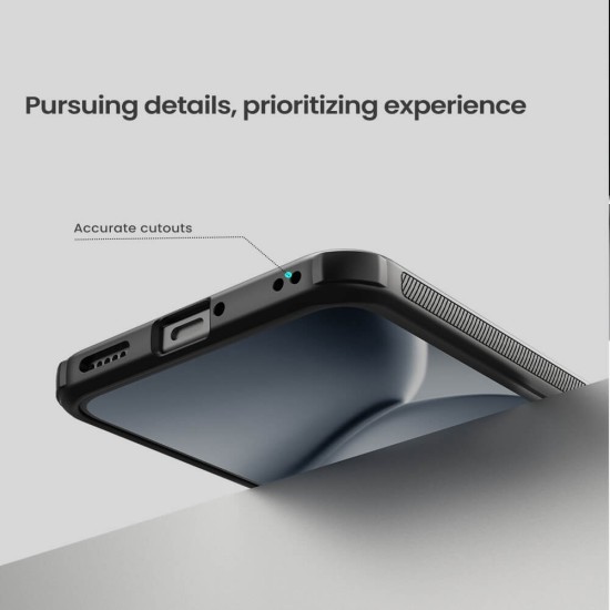 Husa magnetica protectie spate din plastic transparentă neagră pentru Redmi Note 15 Pro 5G Husa magnetica protectie spate din plastic transparentă neagră pentru Redmi Note 15 Pro 5G