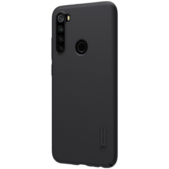 Husa protectie spate din plastic negru pentru Redmi Note 8 Husa protectie spate din plastic negru pentru Redmi Note 8