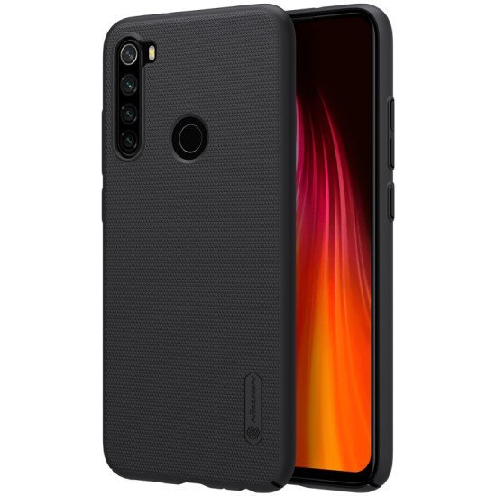 Husa protectie spate din plastic negru pentru Redmi Note 8 Husa protectie spate din plastic negru pentru Redmi Note 8