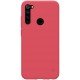 Husa protectie spate din plastic rosu pentru Redmi Note 8