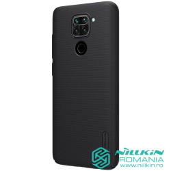 Husa protectie spate din plastic negru pentru Redmi Note 9 Husa protectie spate din plastic negru pentru Redmi Note 9