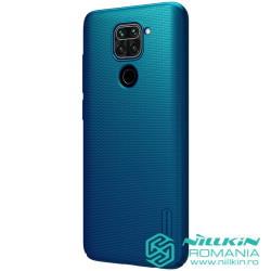 Husa protectie spate din plastic albastru pentru Redmi Note 9 Husa protectie spate din plastic albastru pentru Redmi Note 9