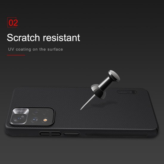 Husa protectie spate din plastic negru pentru Redmi Note 11 Pro+ 5G Husa protectie spate din plastic negru pentru Redmi Note 11 Pro+ 5G