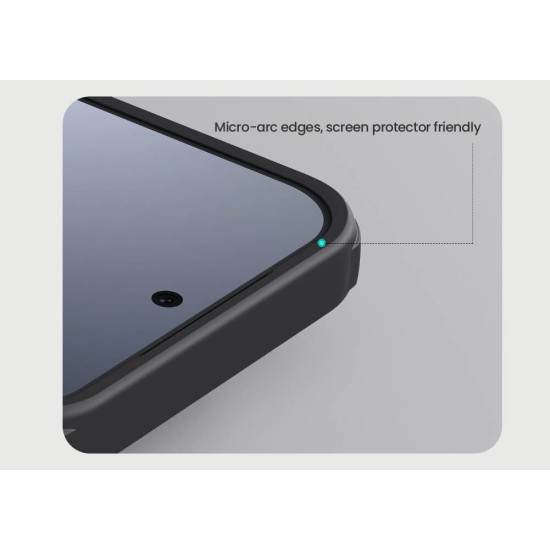 Husa protectie magnetică spate din plastic neagră pentru Xiaomi 17