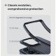 Husa protectie magnetică spate din plastic neagră pentru Xiaomi 17